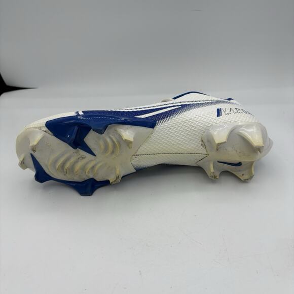 Nike Football Cleats Mens Size 8 Vapor 360 Speed White Blue Spikes CD0082-101 B4 - Picture 12 of 12